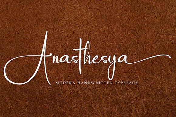 Anasteshya: A Delicate Script Font for Modern Campaigns
