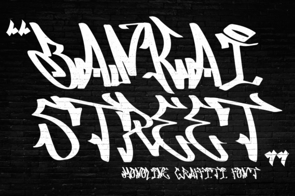 Bankai Street Font for Professional Branding