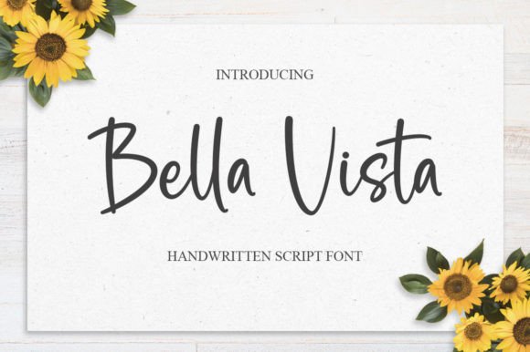Bella Vista: A Font That Elevates Your Brand