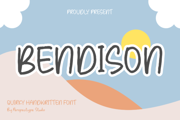 Bendison – A Quirky Handwritten Font for Web Design