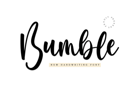 Bumble Font for Handmade Creations