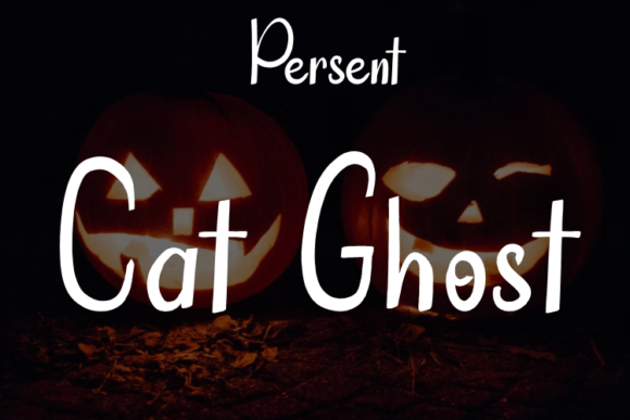 Cat Ghost: A Handwritten Font for Elegant Web Design