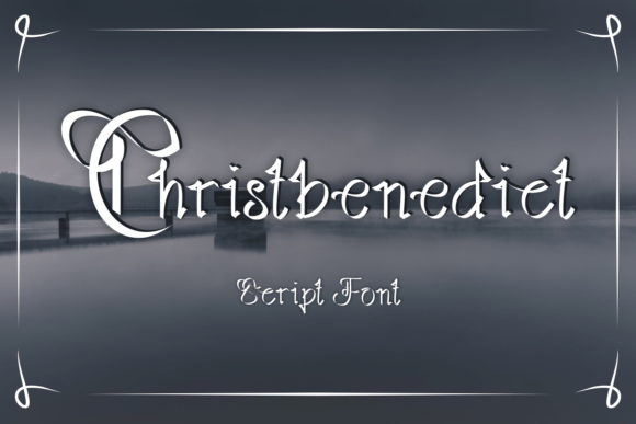 Christbenedict: A Script Font for Premium Branding
