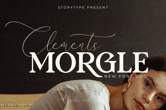 Clements Morgle Duo – A Serif Font for Sharp Branding