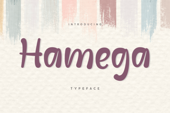 Hamega: A Stylish Handwritten Font for Bold Design