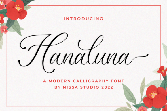 Hanaluna: A Refined Script Font for Web Design