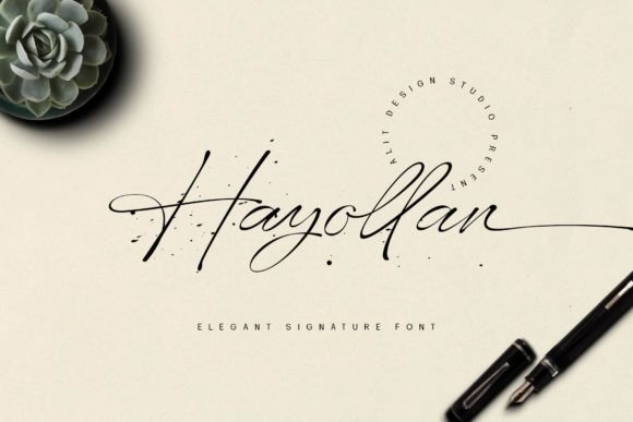 Hayollan: Elevating Campaigns with a Timeless Script Font