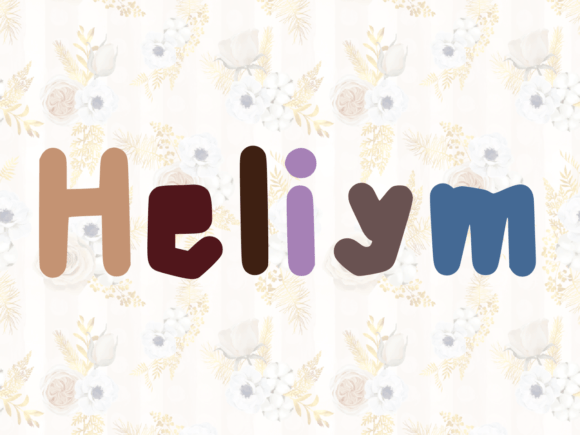 Heliym Font for Eye-Catching Campaigns