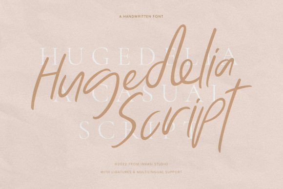 Hugedelia Script Font Review