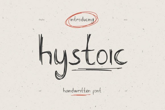 Hystoic Font for Web Design
