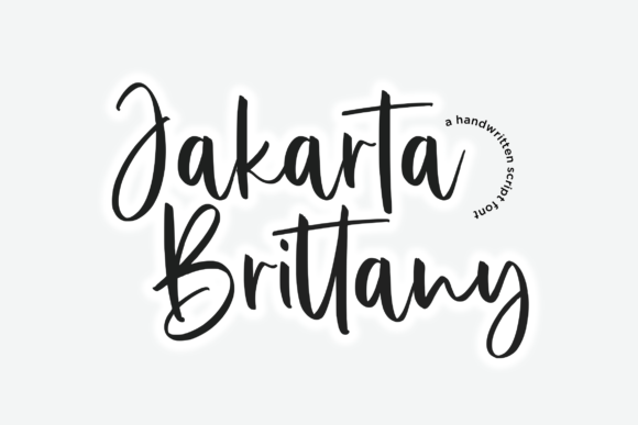 Jakarta Brittany: A Handwritten Font for Editorial Elegance