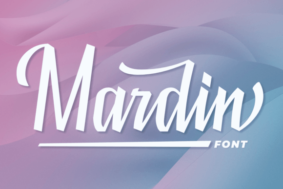 Mardin Font for Campaign Design