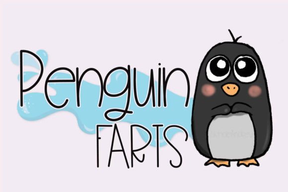 Penguin Farts Font Review for Brand Designers