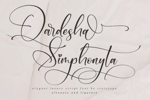 Qardesha Simphonyta Font for Editorial Design