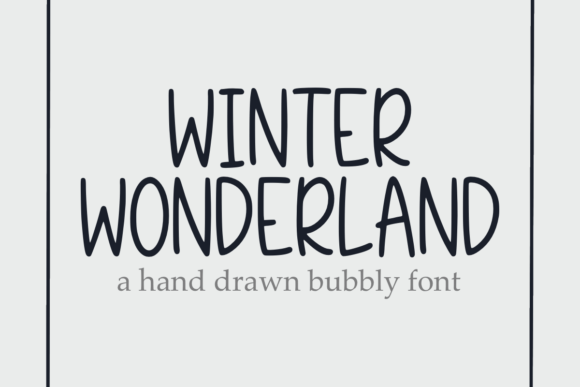 Winter Wonderland Font for a Cozy Brand Upgrade